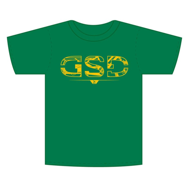 Tern T-Shirt GSD Tee - Kelly/Yellow,Grösse L Unisex