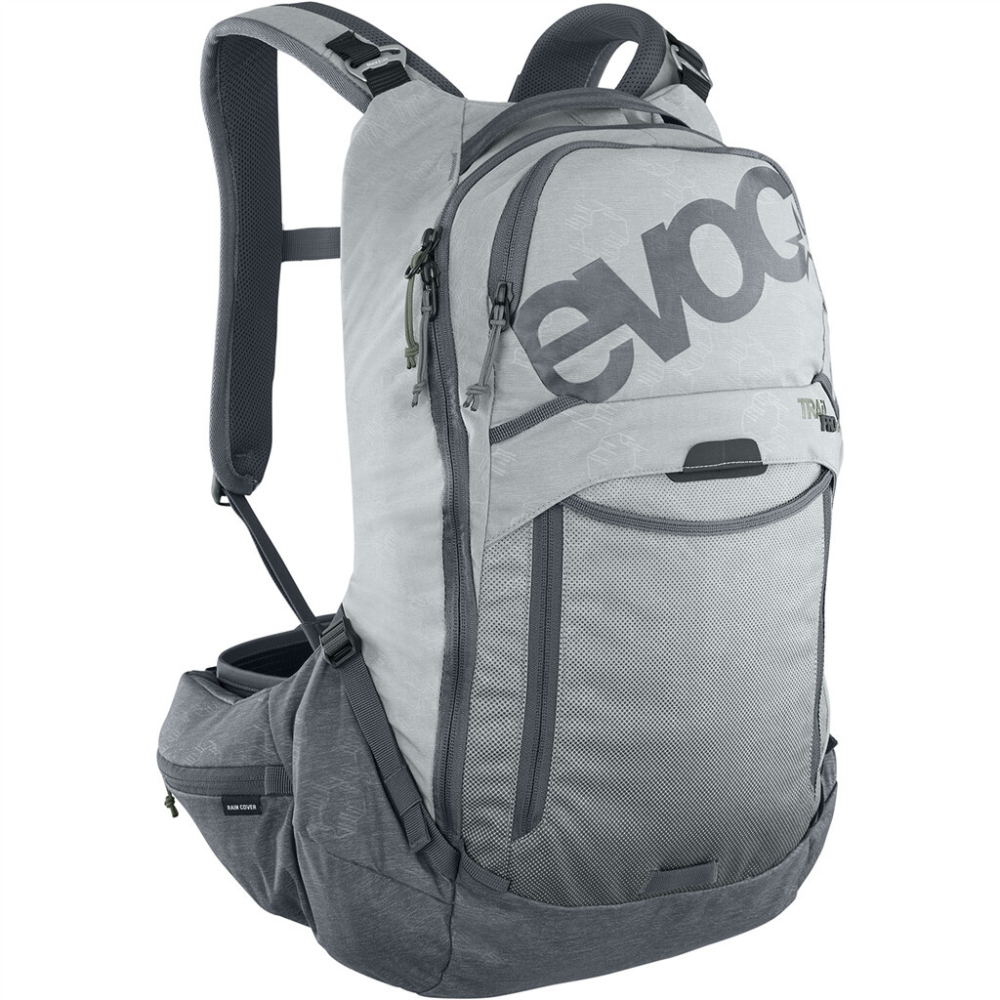 Evoc Trail Pro 16L Backpack, L/XL, Grau/Schwarz