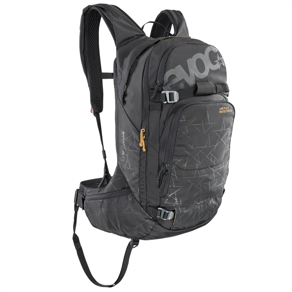 Evoc Line R.A.S. Protector 22L System integrated black,M/L