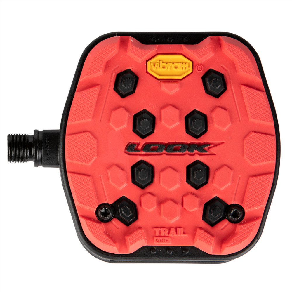 Look TRAIL GRIP RED red,one size