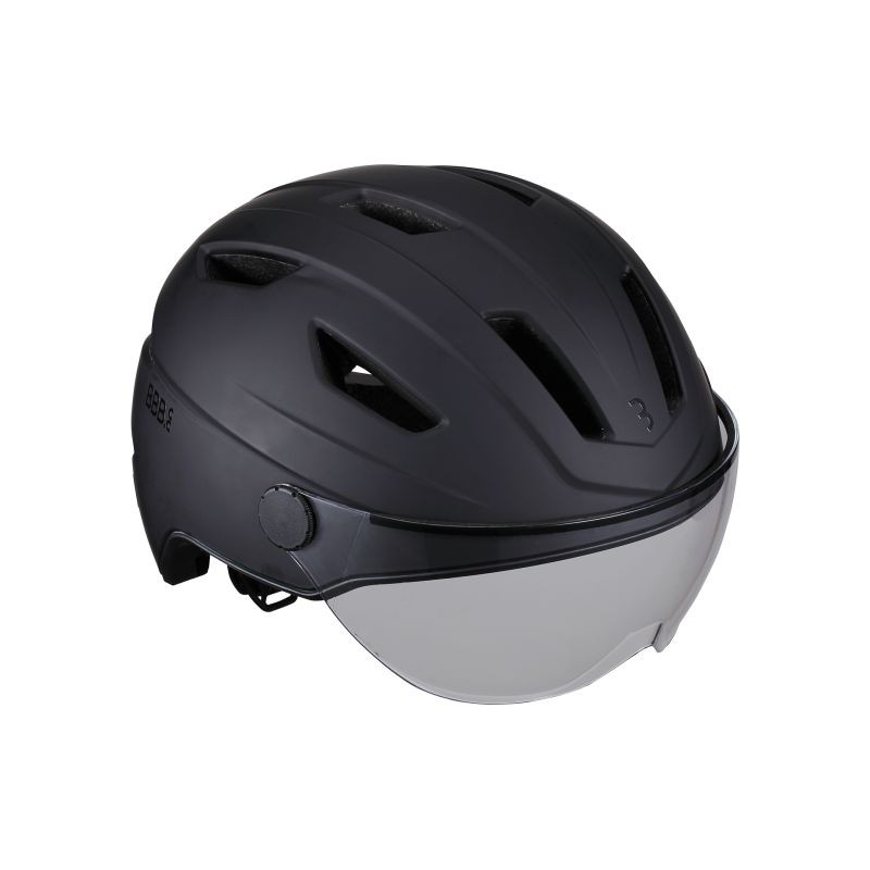 BBB Helm Visier klar M 52-58cm Move mit Gesichtsschild klar