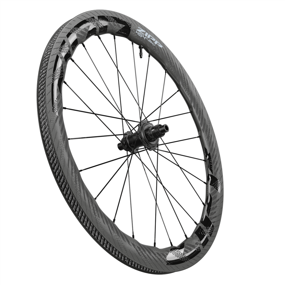 Zipp 454 NSW Tubeless Disc-Brake Rear Wheel V2 black carbon,700C/'12X142 XDR
