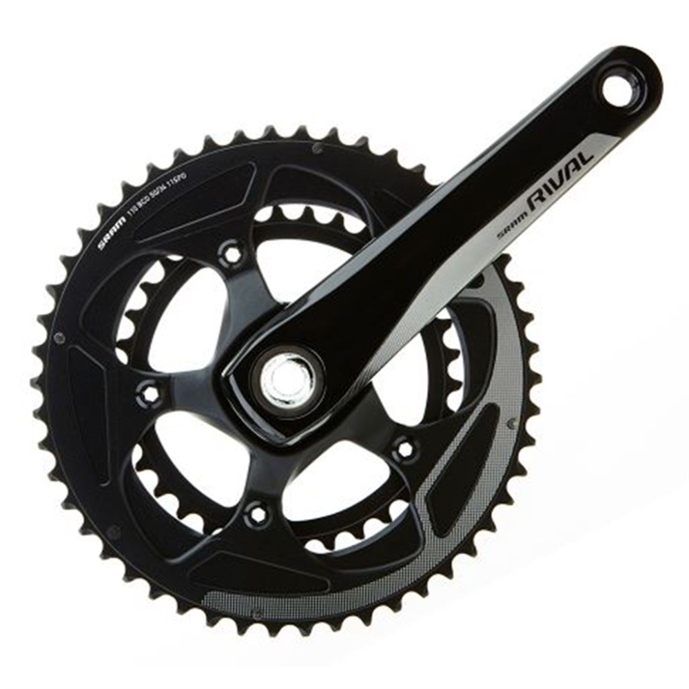 SRAM Crankset Rival 22   BB30 black,175mm/50/34t