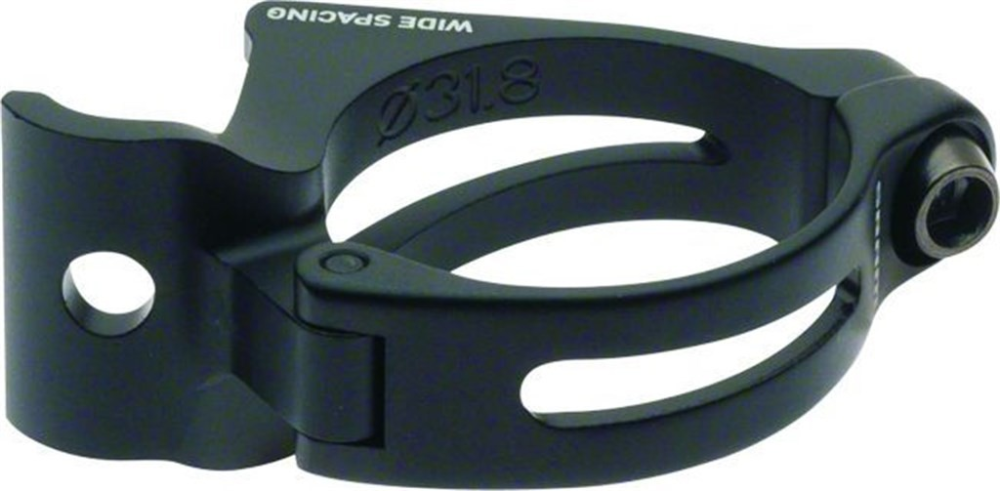 SRAM Braze-on Adaptor Wide 34.9mm with Chainspotter black