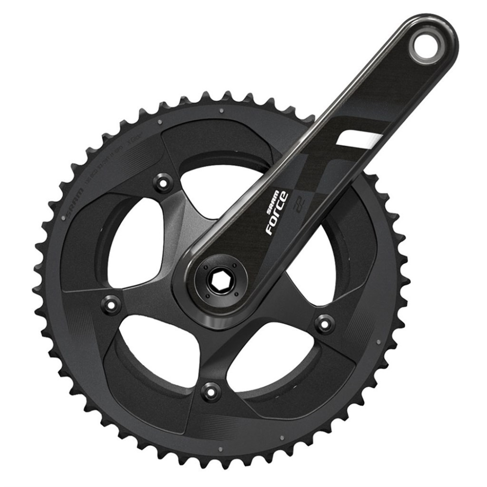 SRAM Crankset Force 22   BB30 carbon,165mm/53/39t