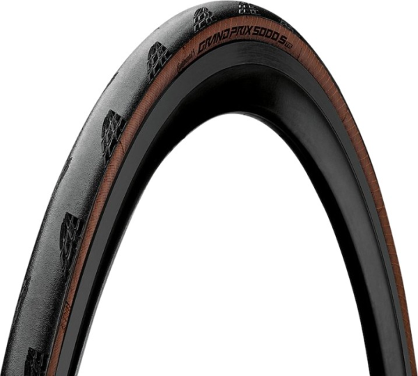 Continental Grand Prix GP 5000S TR Transparent, faltbar, Black Chili