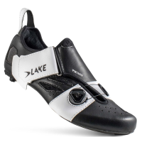 Lake Cycling Triathlonschuhe, TX322,  SCHWARZ WEISS, 41