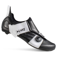 Lake Cycling Triathlonschuhe, TX322,  SCHWARZ WEISS, 41