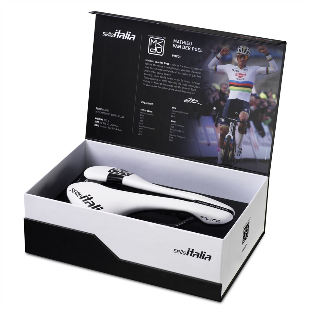 Selle Italia Flite Boost Kit Carbon MVDP Superflow  white,L3