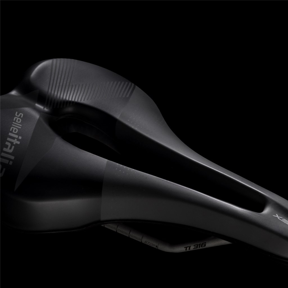 Selle Italia X-Bow Superflow TI 316 black/grey,S3