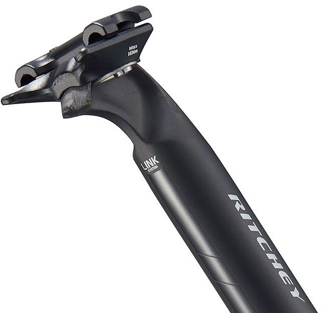 Ritchey Sattelstütze WCS Carbon Link Flexlogic 27.2mm, UD Carbon matt, 15mm Setback, 350mm