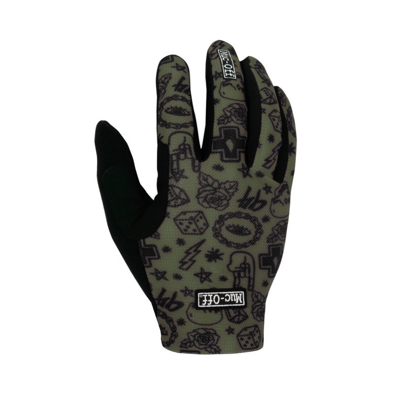 Muc-Off Lightweight Mesh Ride Gloves - Green green, XXL
