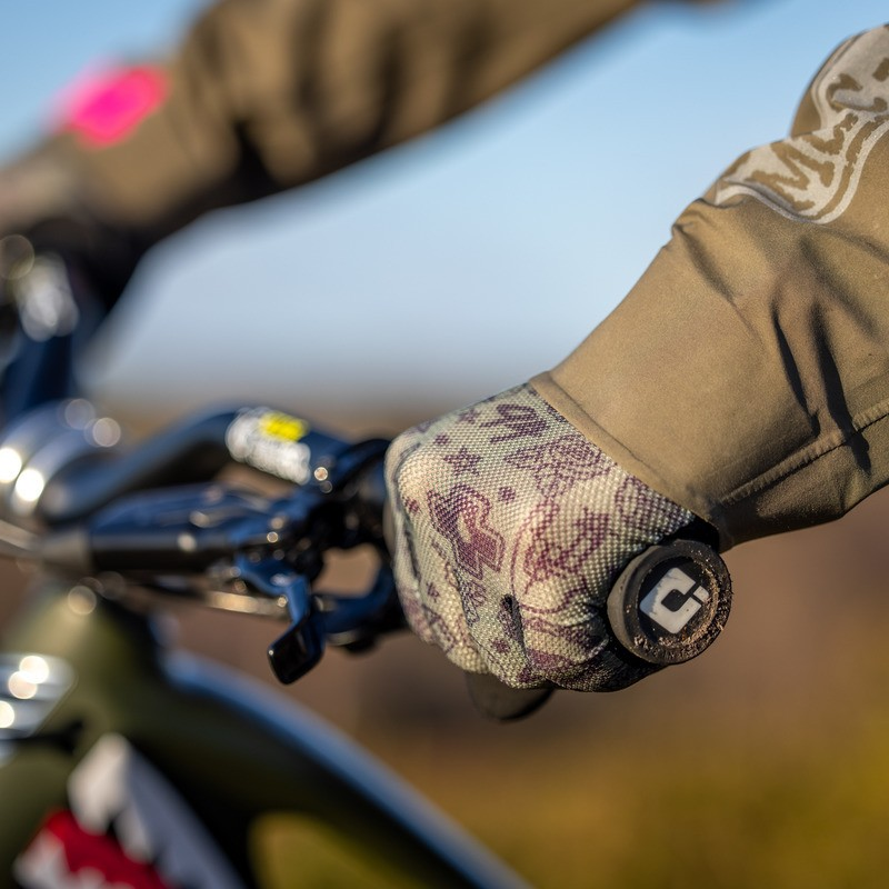 Muc-Off Lightweight Mesh Ride Gloves - Green green, XXL