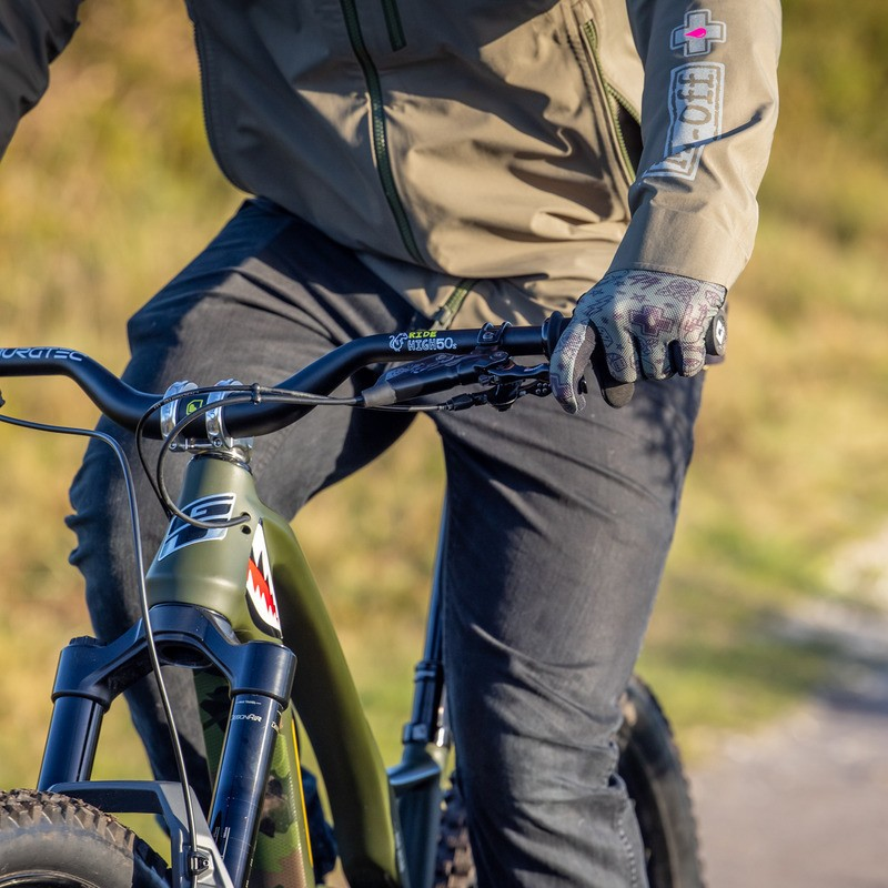 Muc-Off Lightweight Mesh Ride Gloves - Green green, XXL