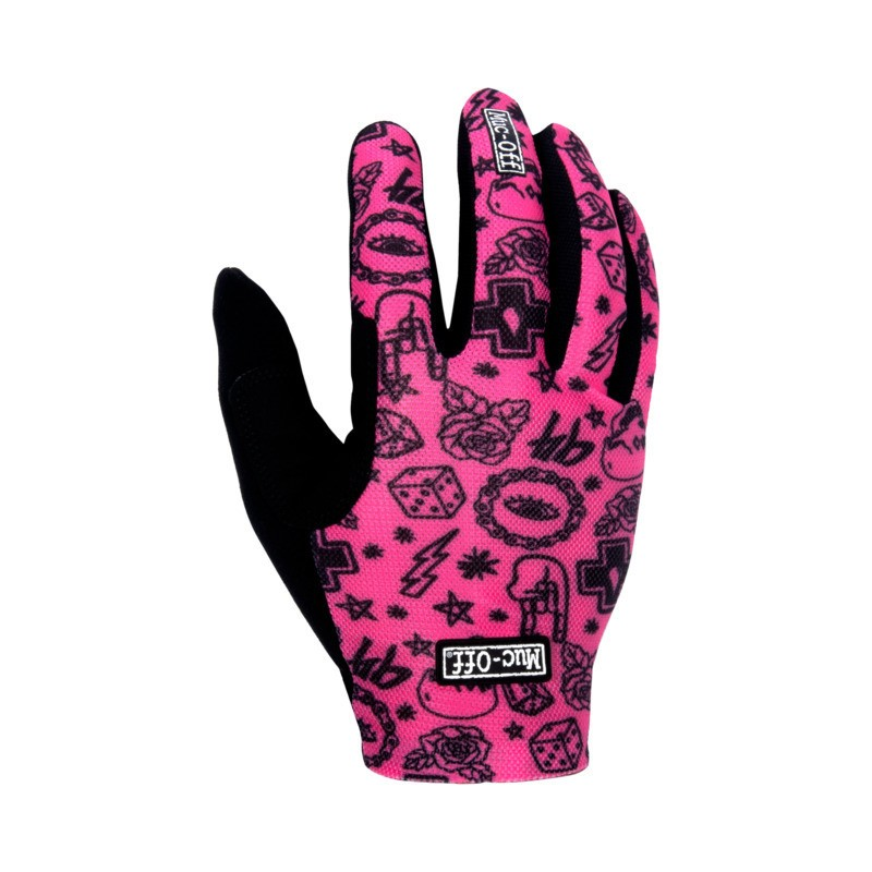 Muc-Off Lightweight Mesh Ride Gloves - Pink pink, M