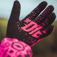 Muc-Off Lightweight Mesh Ride Gloves - Pink pink, M