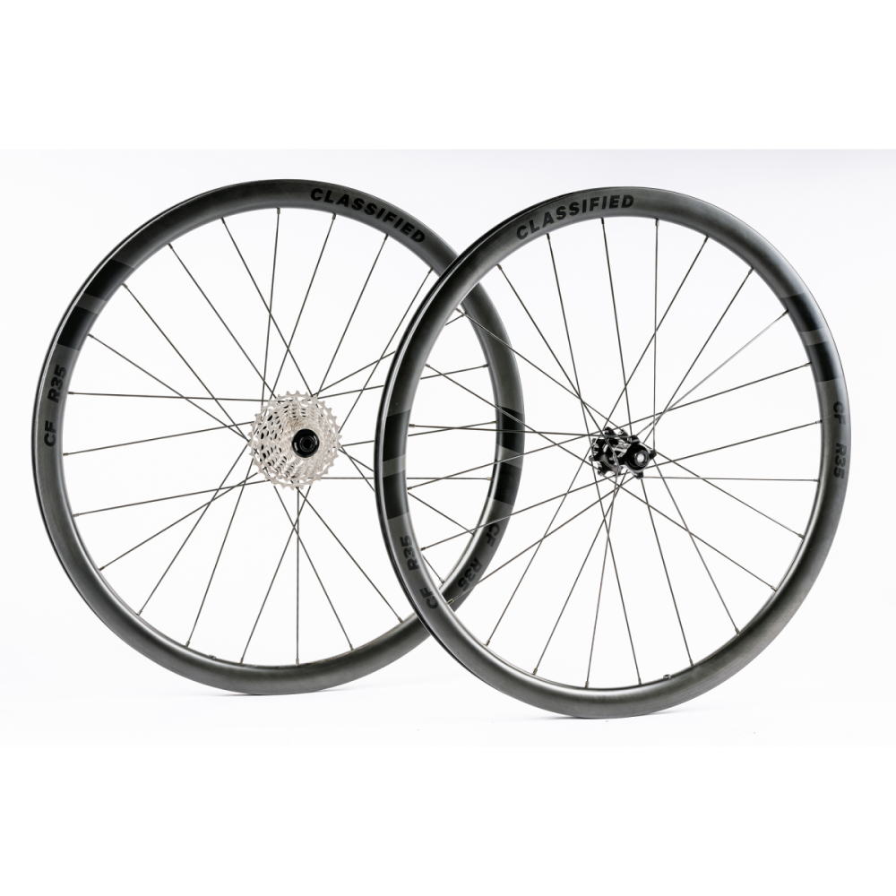 Classified Powershift R35 Carbon Wheelset Kit, Clintcher, Tubless, inkl. Kassette, 11 speed / 11-32