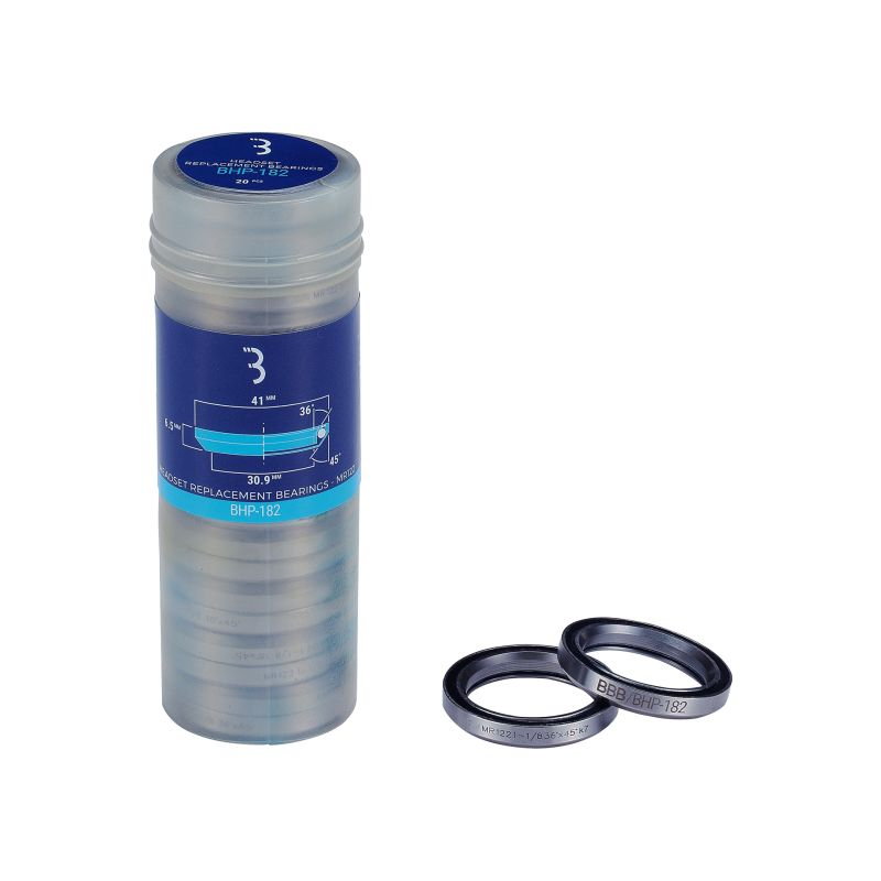 BBB OEM Ersatz-Steuerlager CrMo, 1.1/8'-41.0 x 6.5mm, 36°x45°, MR122