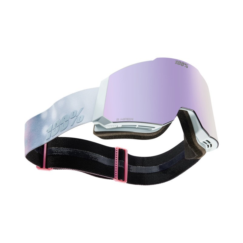 Ride 100% 100% Snowcraft Hiper Goggle grey - mirror pink