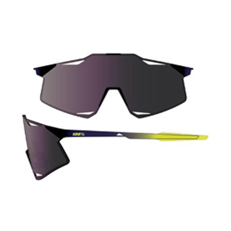 Ride 100% 100% Hypercraft Glases Matte Met Brights-purple