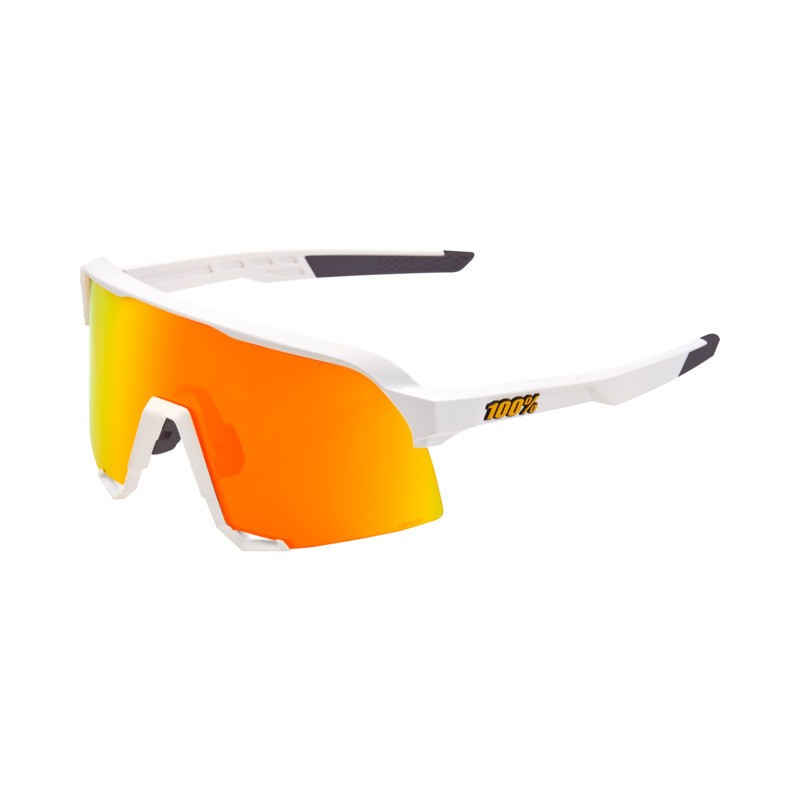 Ride 100% 100% S3 Glases Soft Tact white-HiPER red ML