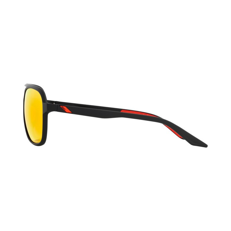 Ride 100% 100% Kasia Glases Soft Tact black-HiPER red ML