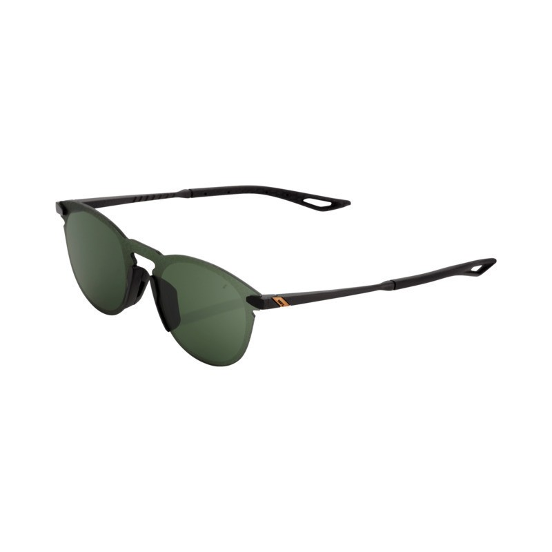 Ride 100% 100% Legere Round Glases Matte black-grey green