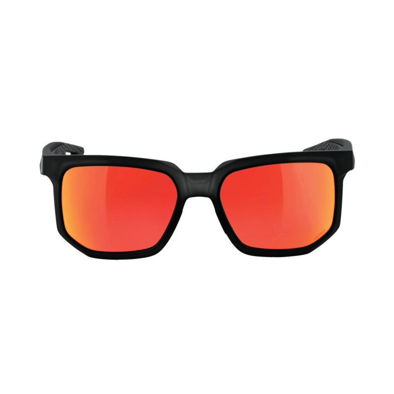 Ride 100% 100% Centric Glases Soft Tact Crystal black-HiPER