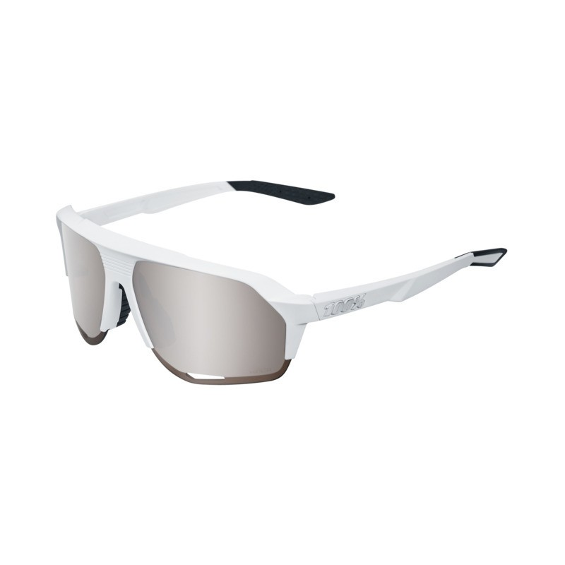 Ride 100% 100% Norvik Glases Soft Tact white-HiPER silver