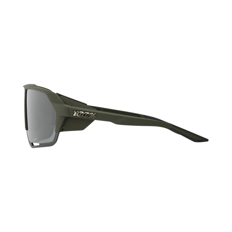 Ride 100% 100% Norvik Glases Soft Tact army green-smoke
