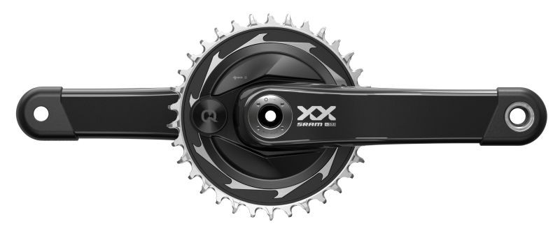 SRAM Powermeter XX SL Eagle T-Type 34Z 170mm Spiderbased Q168 CL55 DUB Black