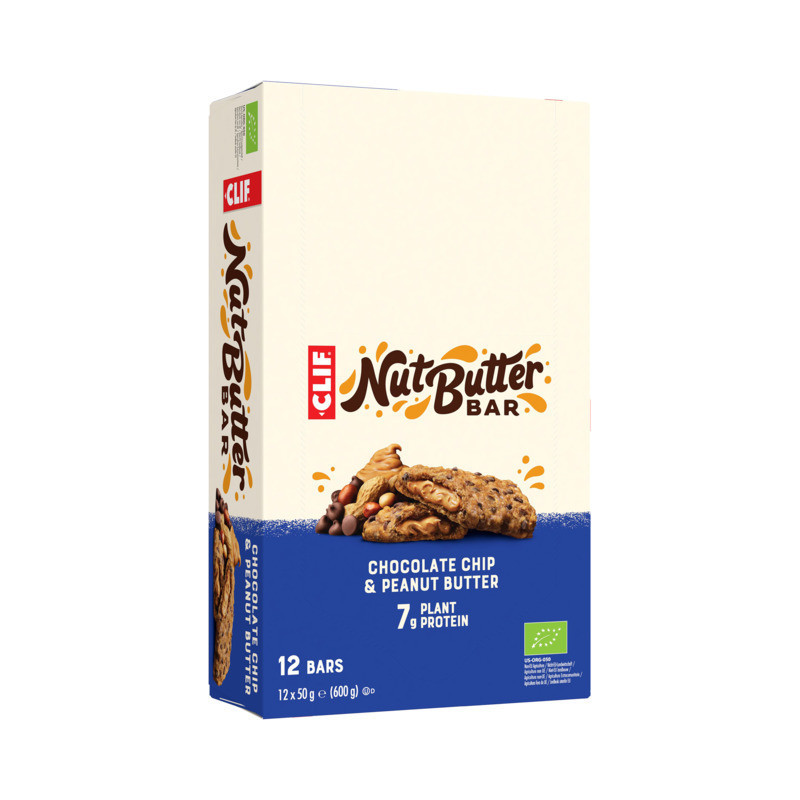 CLIF NBB Chocolate Chip Peanut Butter Organic (12Stk.)