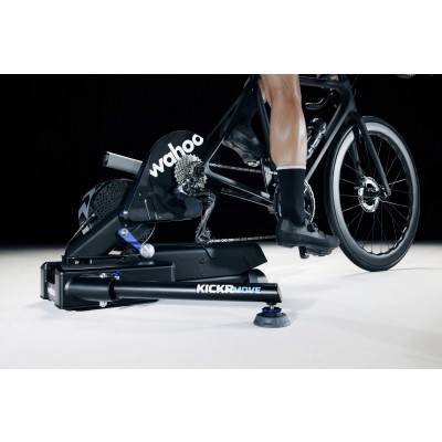 Wahoo KICKR MOVE WiFI Smart Trainer mit Wahoo ZWIFT Click & Cog Upgrade