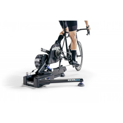 Wahoo KICKR MOVE WiFI Smart Trainer mit Wahoo ZWIFT Click & Cog Upgrade