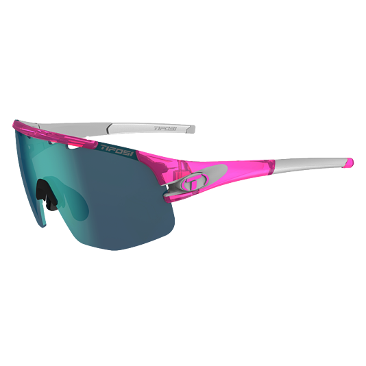 Tifosi Sonnenbrille, SLEDGE Lite, Crystal Pink, M-XL, Clarion Blue/AC-Red/Clear