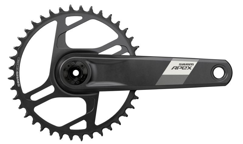 SRAM Kurbel Apex 1x Wide 172.5mm 40Z, DUB