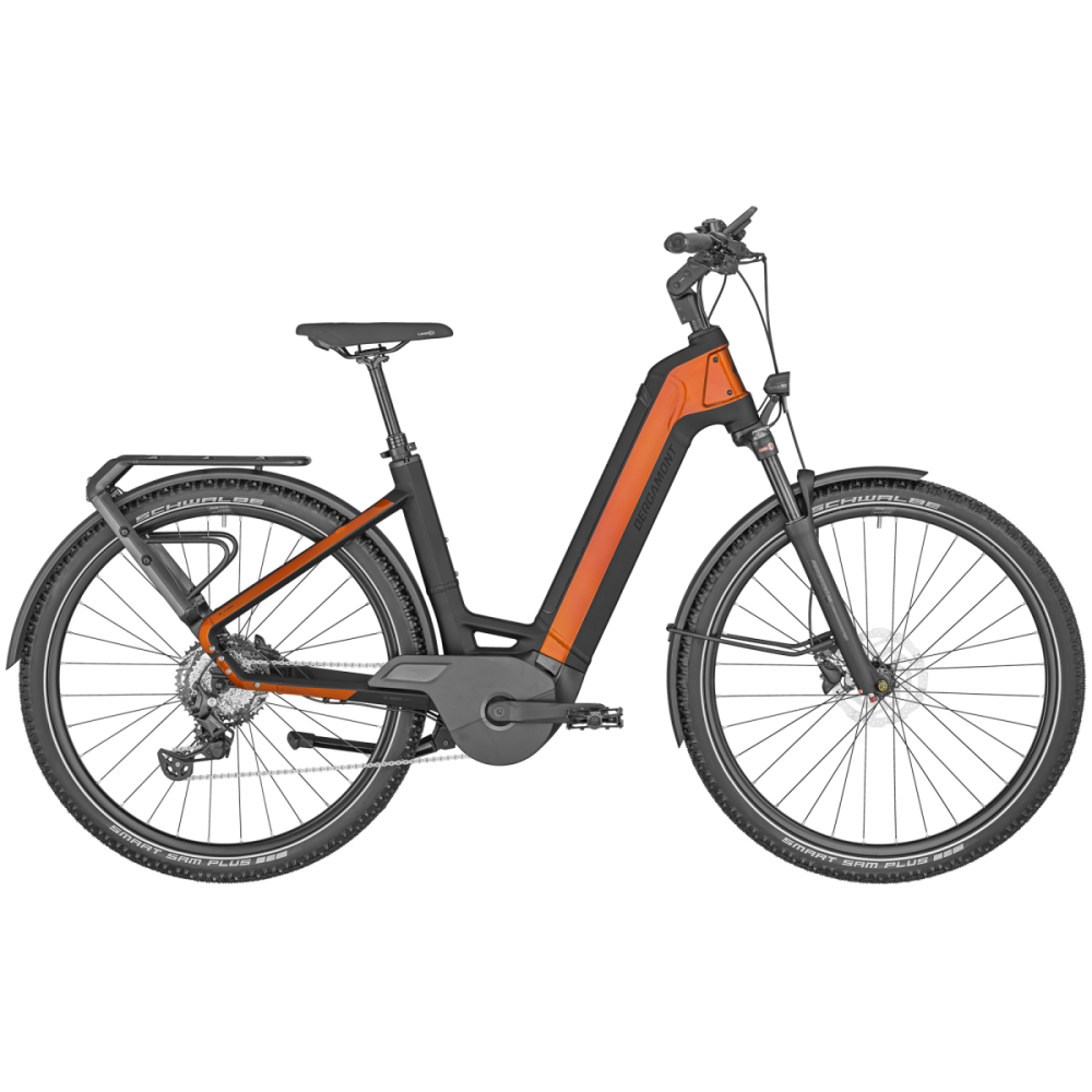 Bergamont E-Ville SUV Tour, shiny dirty orange, 58