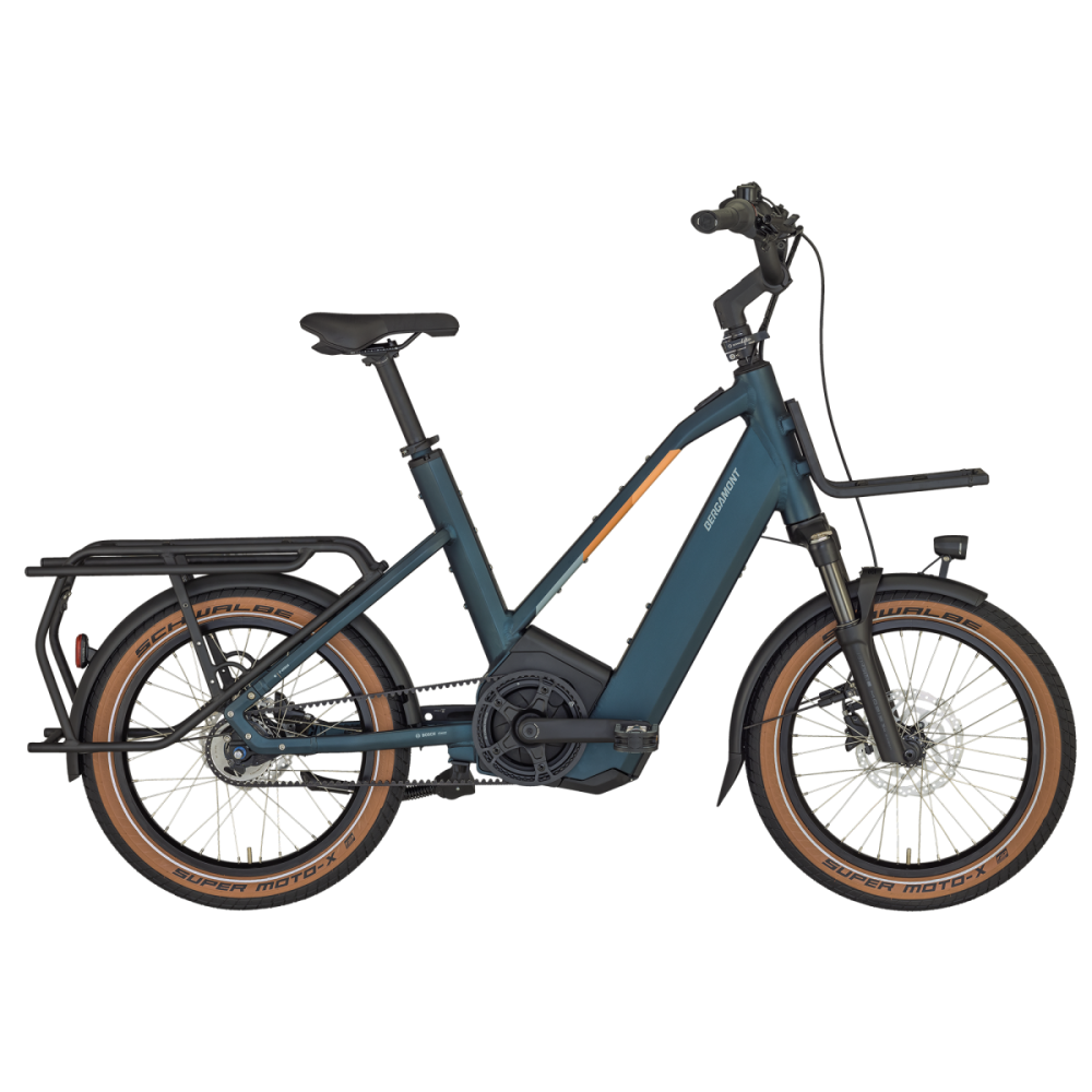 Bergamont Hans-E N5e Belt, matt petrol blue