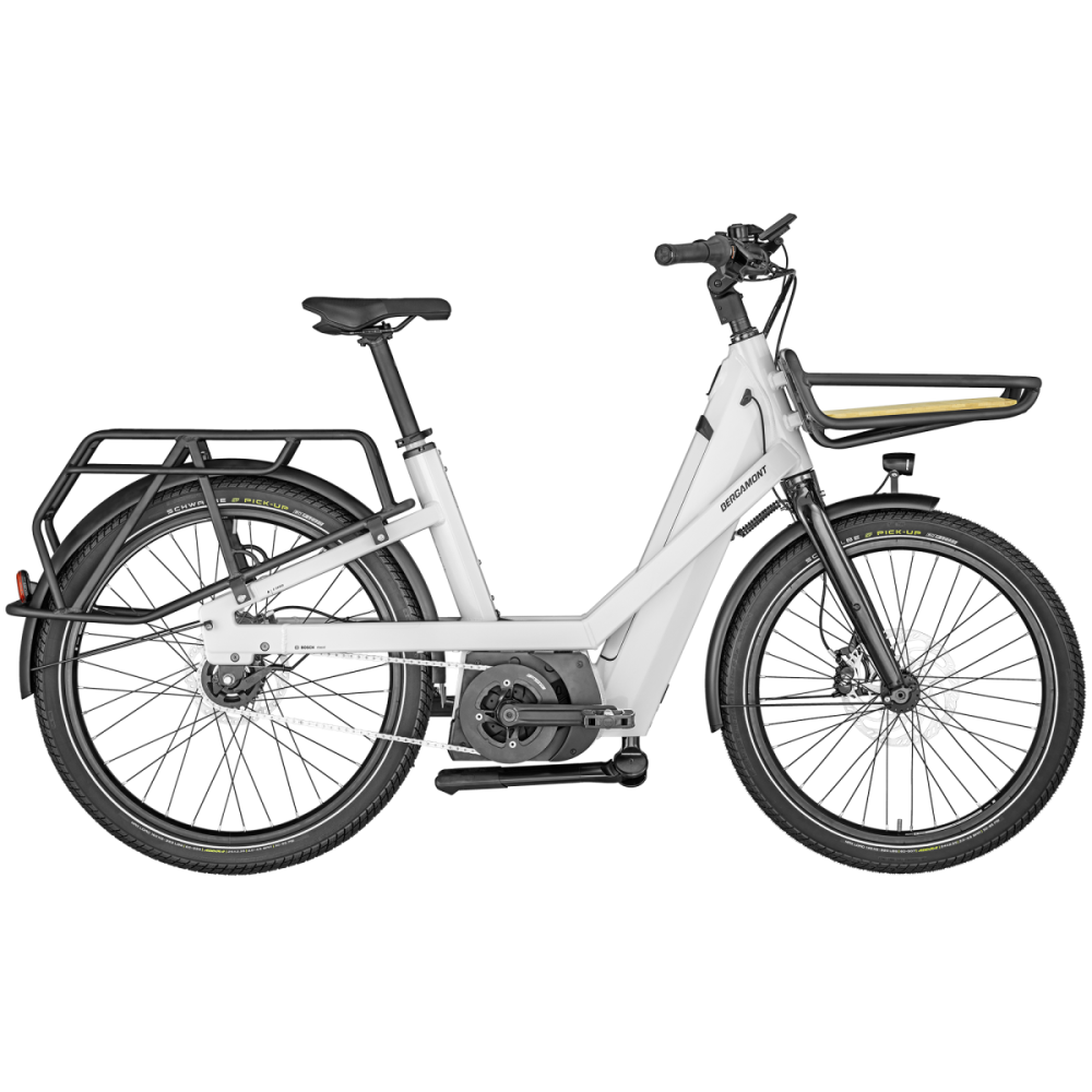 Bergamont E-Cargoville Bakery Expert, shiny white, S