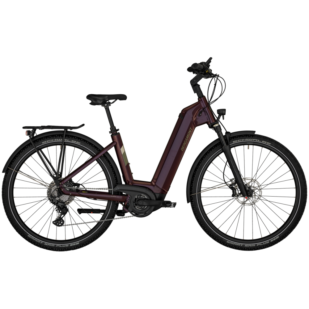 Bergamont E-Horizon SUV 6 Wave, shiny aubergine red, 52