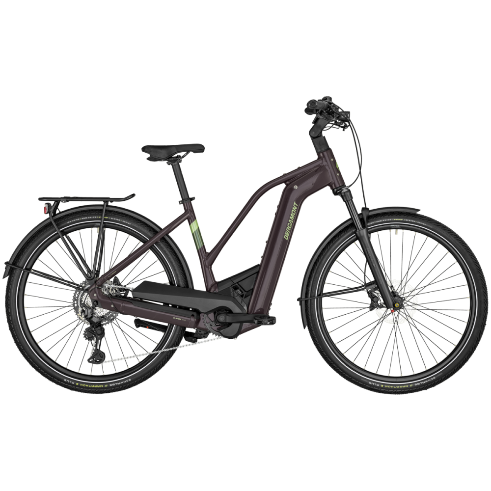 Bergamont E-Horizon Premium Expert Lady, shiny cassis red, 52