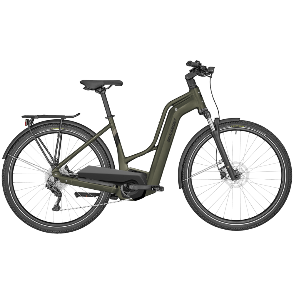 Bergamont E-Horizon Edition 5 Amsterdam, matt khaki green, 60