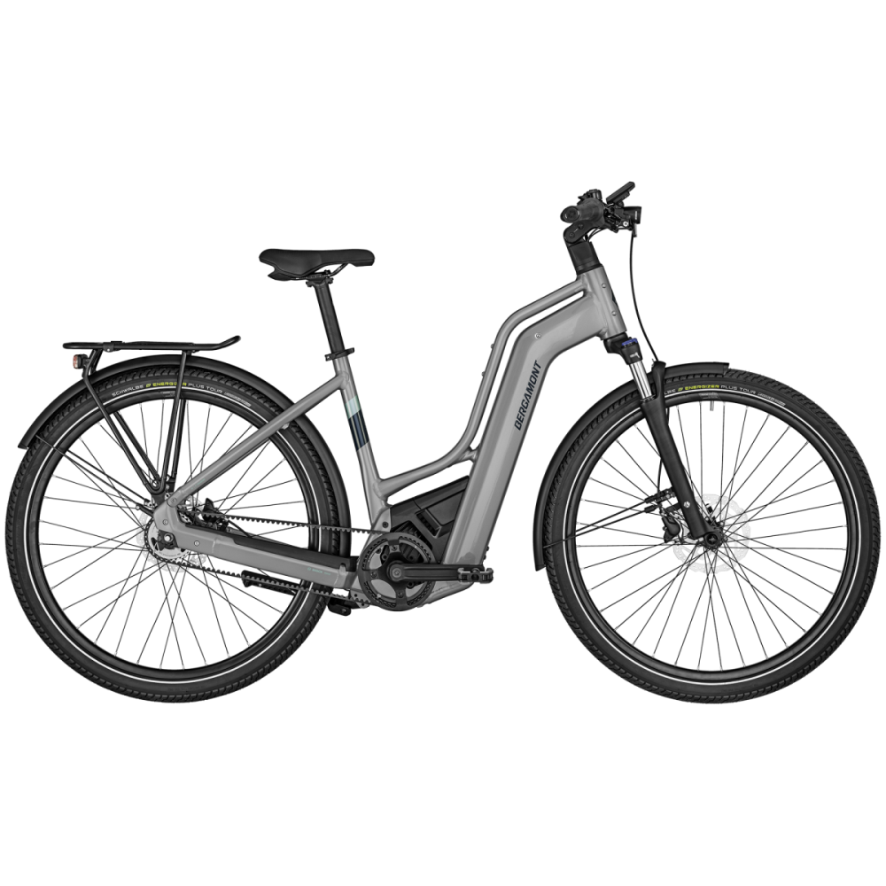 Bergamont E-Horizon Elite 7 Belt Amsterdam, shiny mortar grey, 44