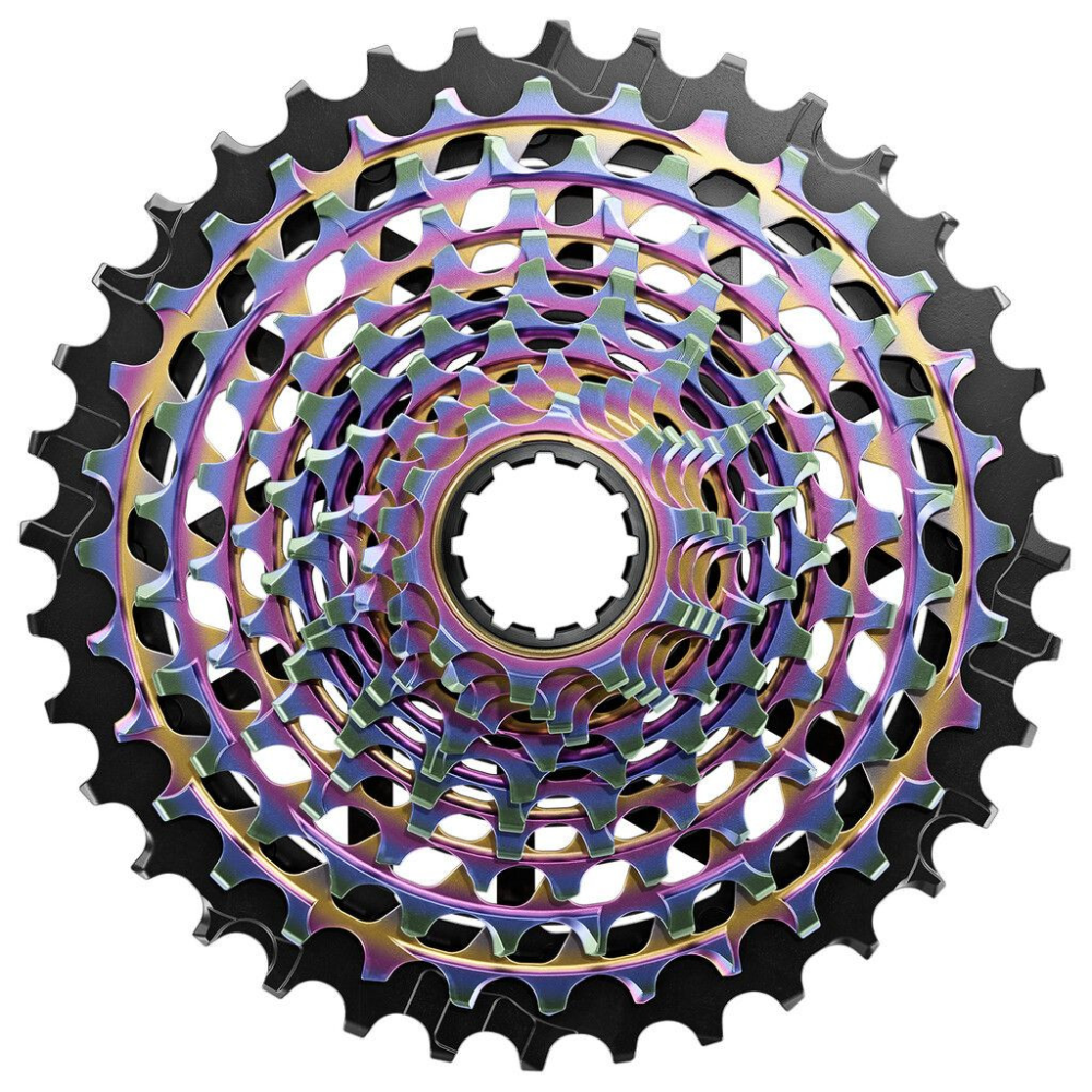 SRAM Kassette XG-1290 12-fach Rainbow, Red AXS, 10-33