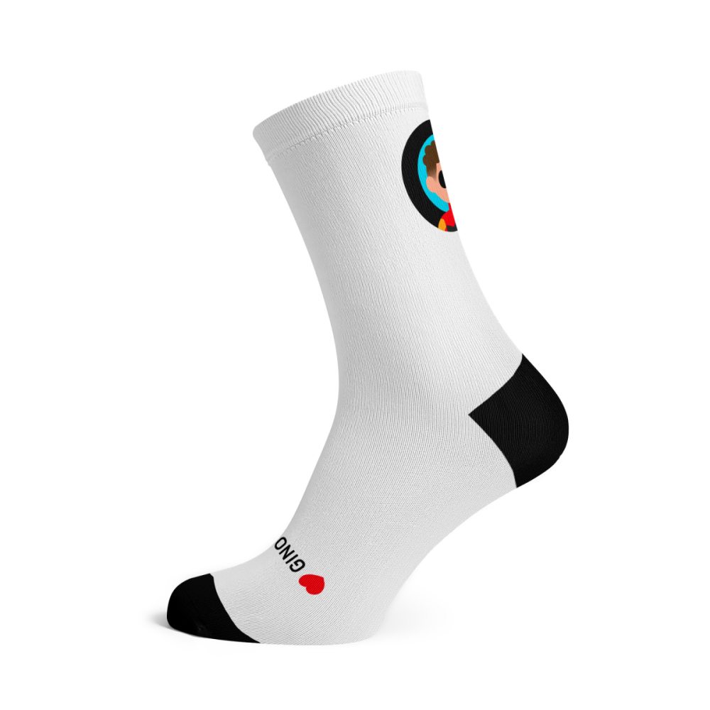 Ride for Gino Socken, L: EU 42 - 47