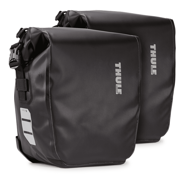 Thule Packtaschen-Set Pack `n Pedal "SMALL Shield" 2x13l, schwarz, black