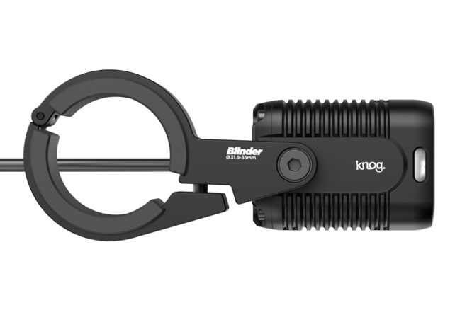 Knog Scheinwerfer Blinder E 120 Lux mit Lenkerhalter ohne Reflektor