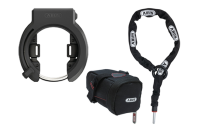 ABUS Rahmenschloss Granit XPlus 6950M NR ohne Halter & Kette 6KS/100 mit Sattelt