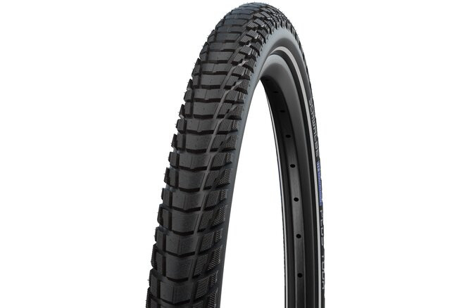 Schwalbe Pneu Marathon Plus Tour 700x38C Starr mit Reflexstreifen black