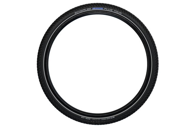 Schwalbe Pneu Marathon Plus Tour 28x2.00 Starr mit Reflexstreifen black